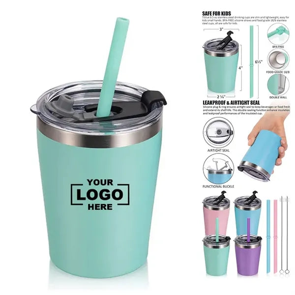 8 Oz Insulated Stainless Steel Tumbler