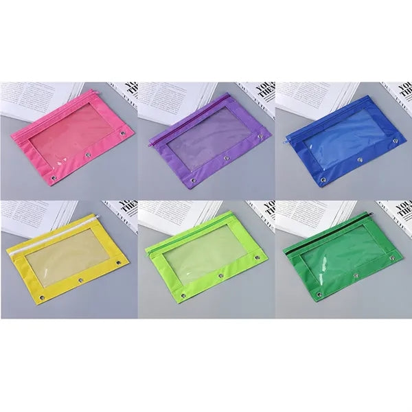 3-Hole Binder Pencil Pouch Pack