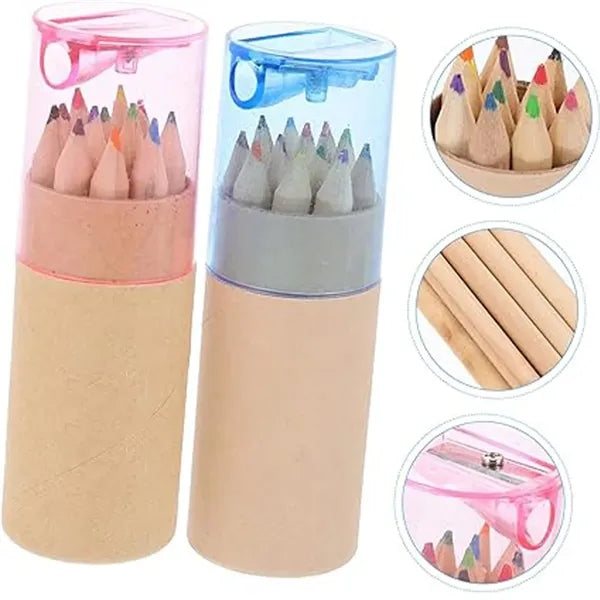 12-Color Drawing Pencil Set