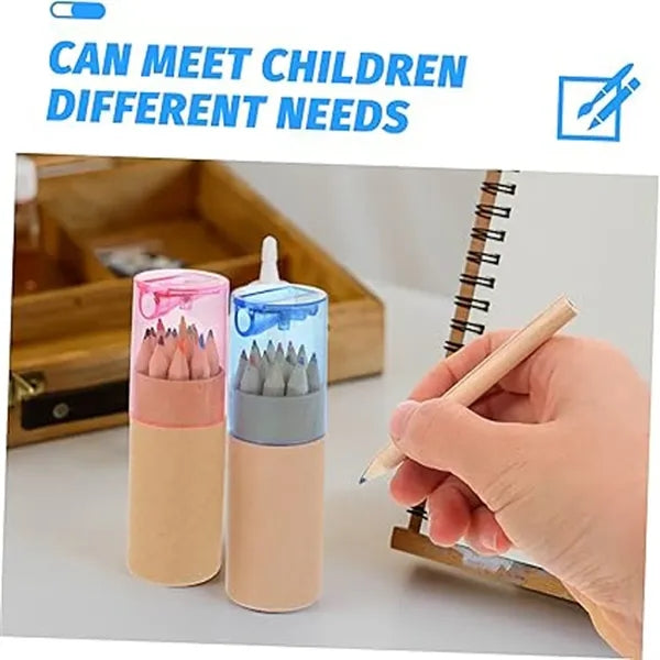 12-Color Drawing Pencil Set