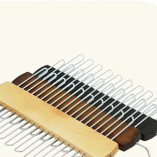 Wooden Tie Hanger, Multi-Rack Organizer for Belts & Scarves