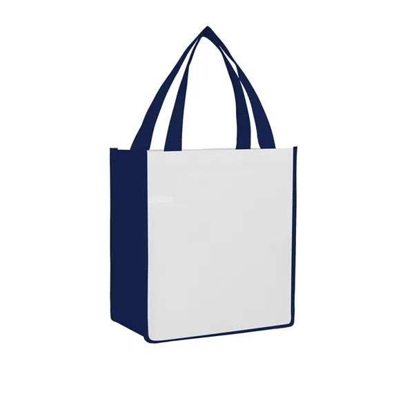 Laminated Non-woven Tote Bag (13" W X 15" H X 10" D)