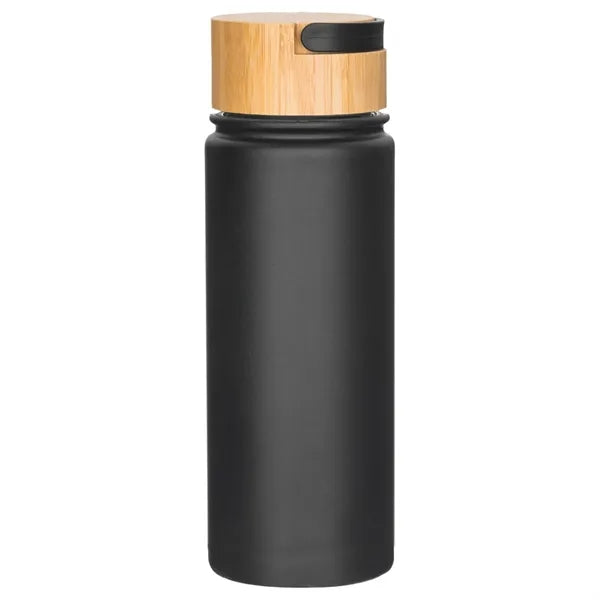 20 oz. Vacuum Insulated Bottle w/Bamboo Lid