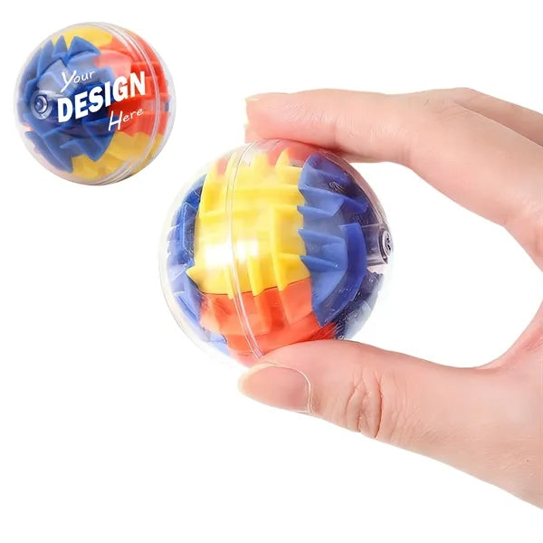 3D Maze Ball Puzzle