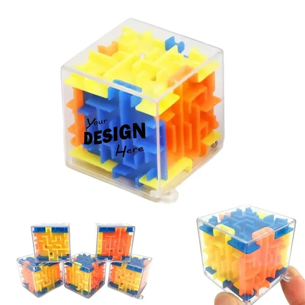 3D Cube Maze Puzzle Toy