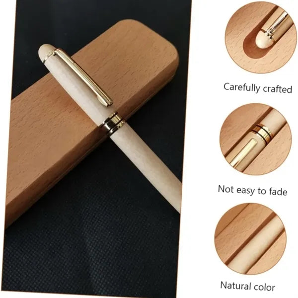 Wooden Pen with Gift Box, Premium Set