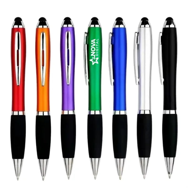 Click Gel Pen With Rubber Grip