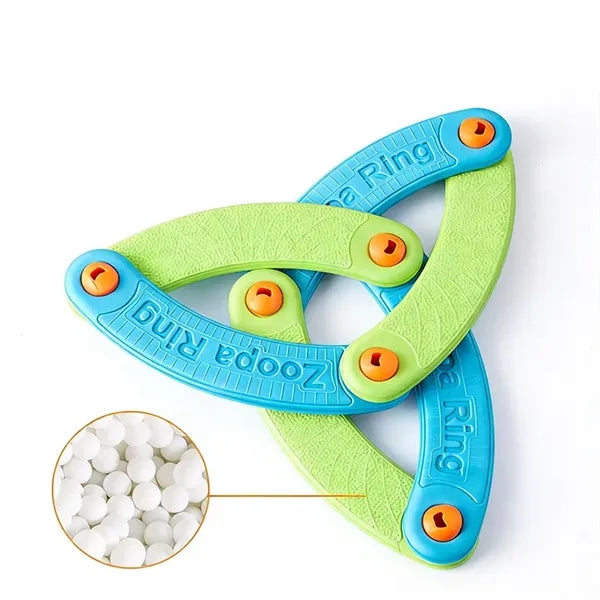 EVA Soft Flying Ring Safe Flexible Foldable For Kids Play