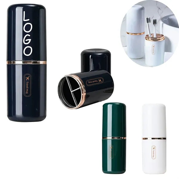 Travel Toothbrush Case With Cup