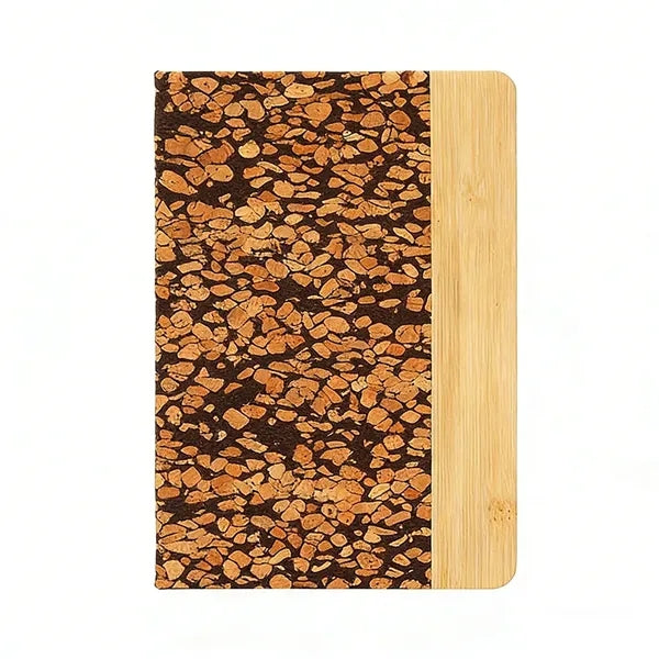 A5 Cork Bamboo Notebook