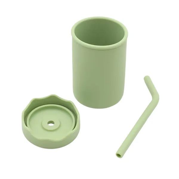 Children Silicone Straw Cup