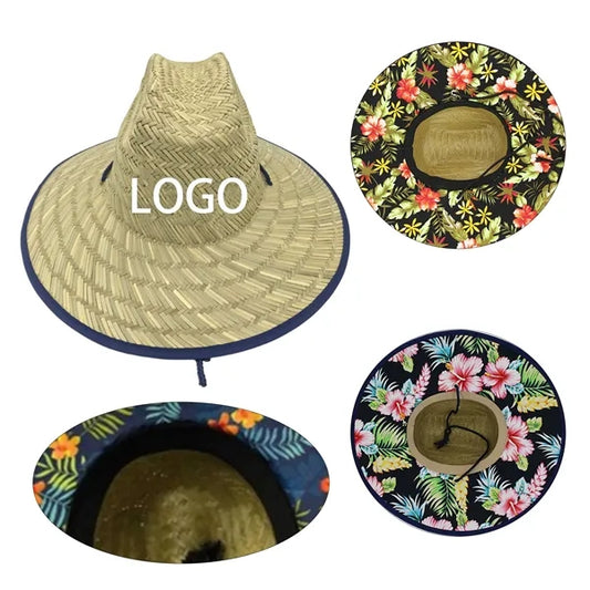 Woven Wide Brim Straw Hat
