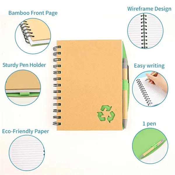 Portable Mini Spiral Notebook