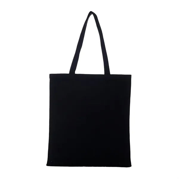 Solid Color Canvas Tote Bag