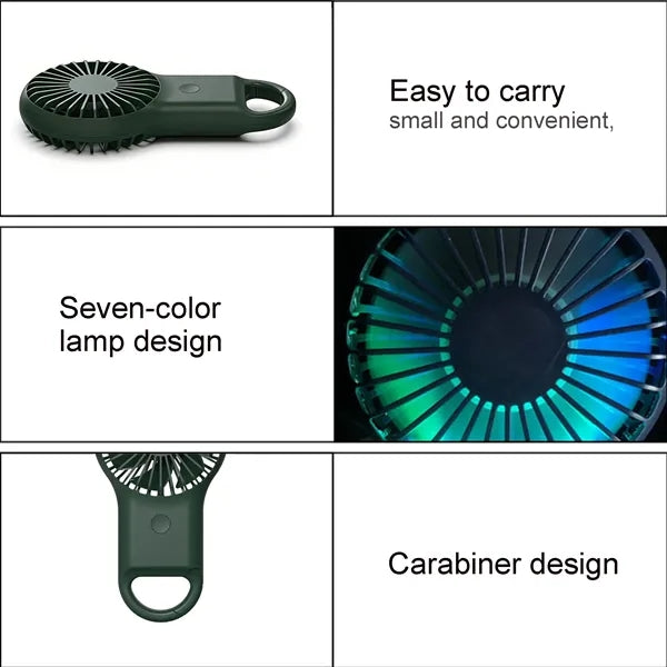 Summer Portable Mini USB Rechargeable Desk Fan