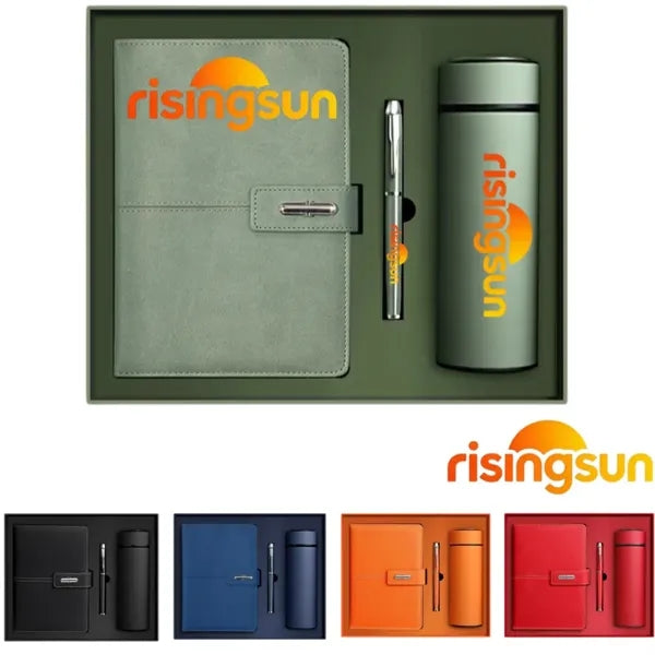 A5 Notebook Gift Set with Ballpoint Pen