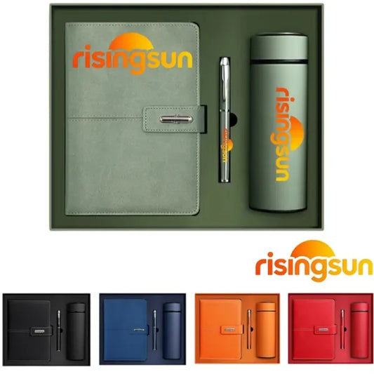 A5 Notebook Gift Set with Ballpoint Pen