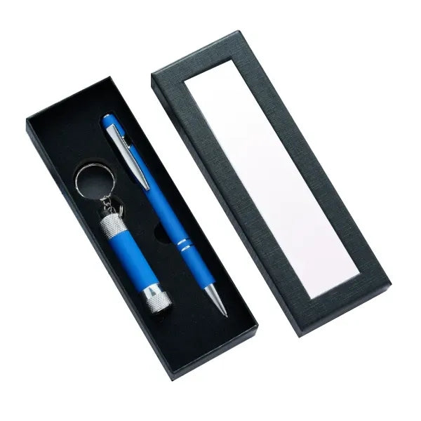Alpha stylus pen and flashlight gift set