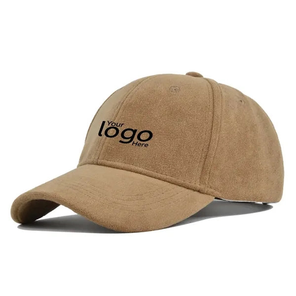 Autumn Breeze Suede Cotton Baseball Cap