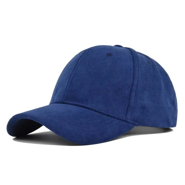 Autumn Breeze Suede Cotton Baseball Cap