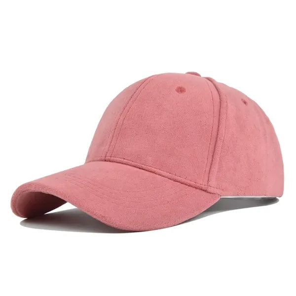 Autumn Breeze Suede Cotton Baseball Cap