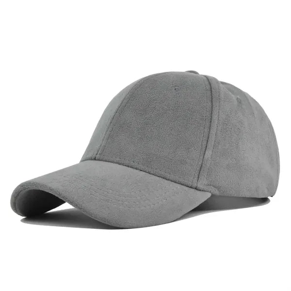 Autumn Breeze Suede Cotton Baseball Cap