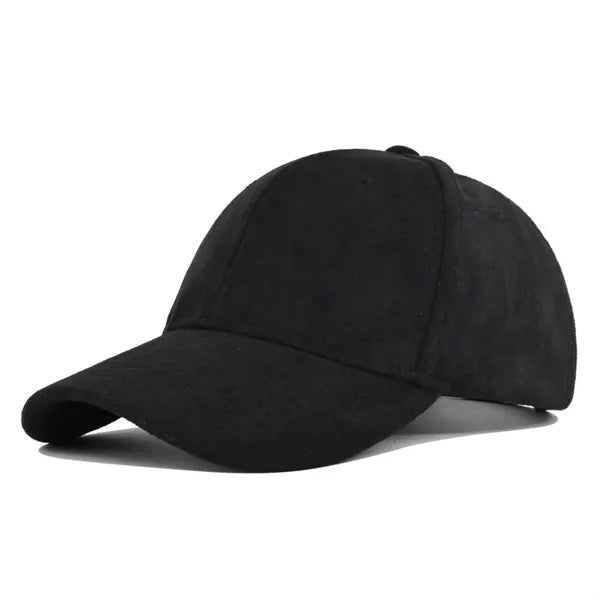 Autumn Breeze Suede Cotton Baseball Cap