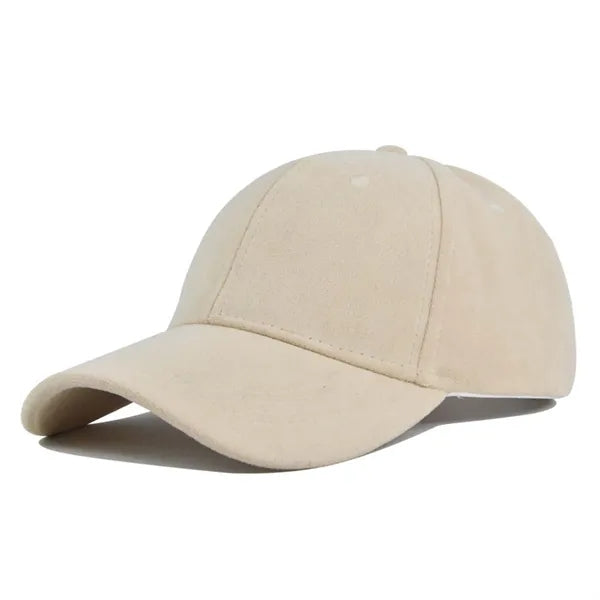 Autumn Breeze Suede Cotton Baseball Cap