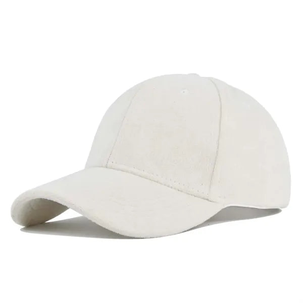 Autumn Breeze Suede Cotton Baseball Cap