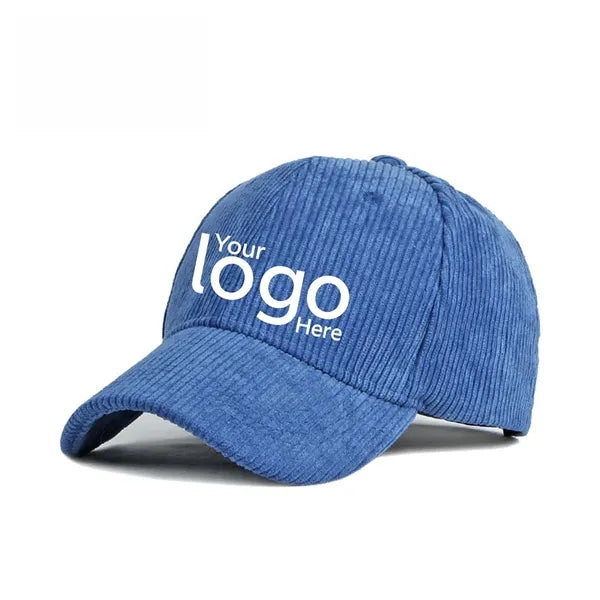 Autumn Shield Corduroy Baseball Cap