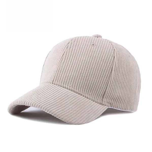 Autumn Shield Corduroy Baseball Cap