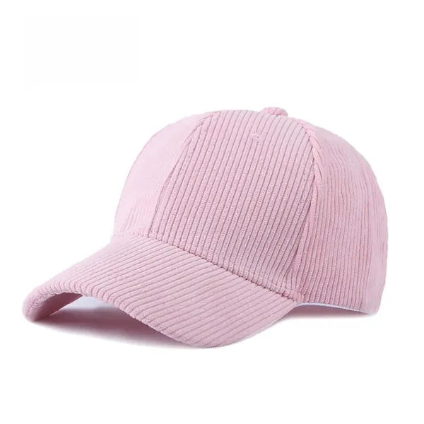 Autumn Shield Corduroy Baseball Cap