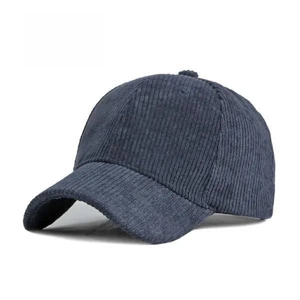 Autumn Shield Corduroy Baseball Cap