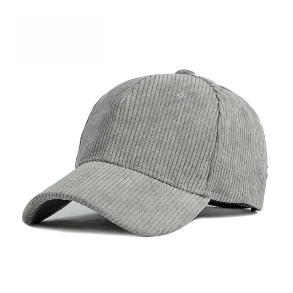 Autumn Shield Corduroy Baseball Cap
