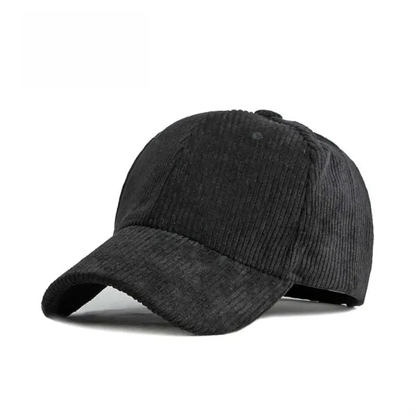 Autumn Shield Corduroy Baseball Cap
