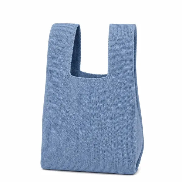 Knitted Jacquard Tote Bag