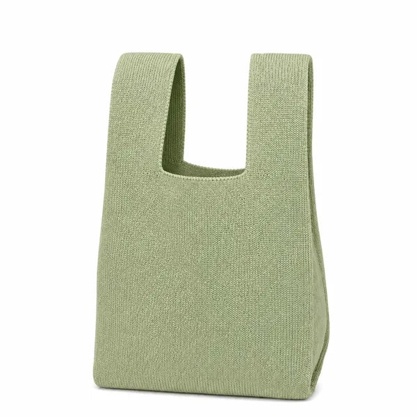 Knitted Jacquard Tote Bag