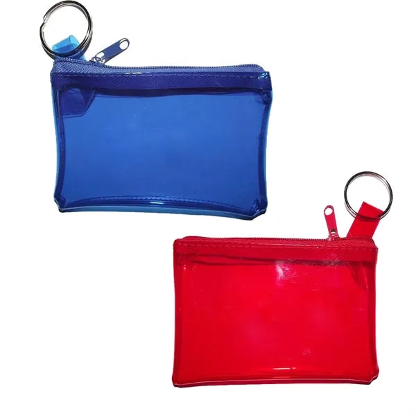 PVC Coin Pouch, Purse, Bag, Key Tag Holders