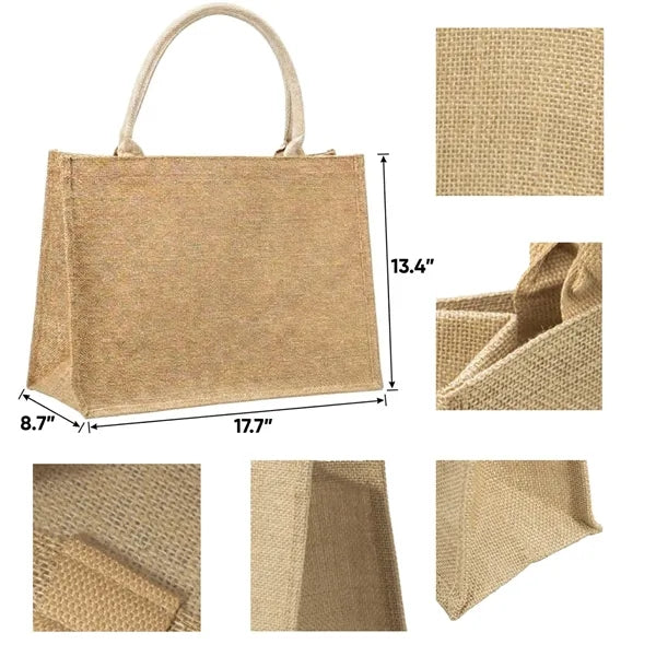 Leisure-style Linen Handbag
