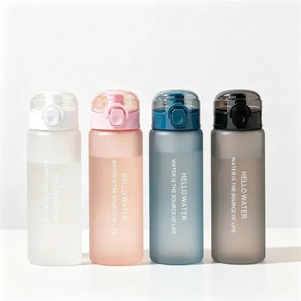 Flip-Top PC Water Bottle