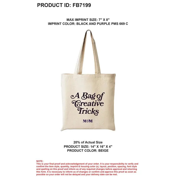 Maxim Cotton Hand Bag Tote