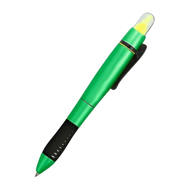 Twist Pen With Highlighter