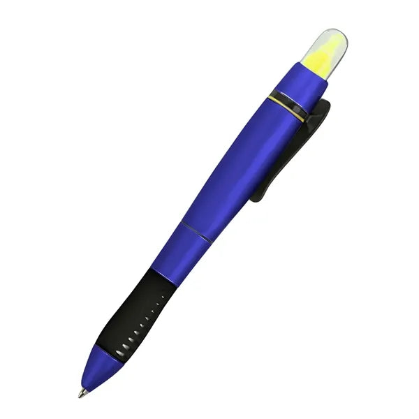 Twist Pen With Highlighter