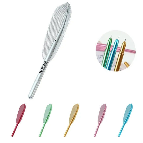 Creative Colorful Feather-shaped Pen