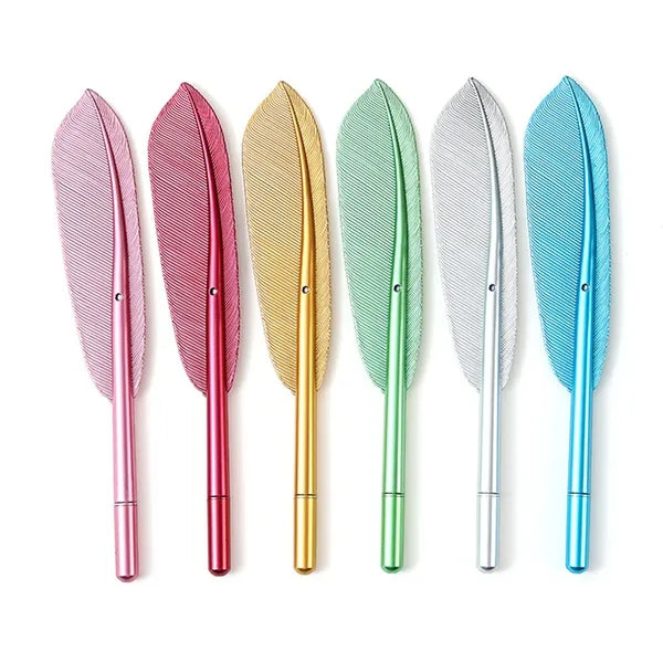 Creative Colorful Feather-shaped Pen