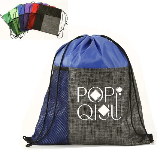 Etched Pocket Drawstring Sportpack