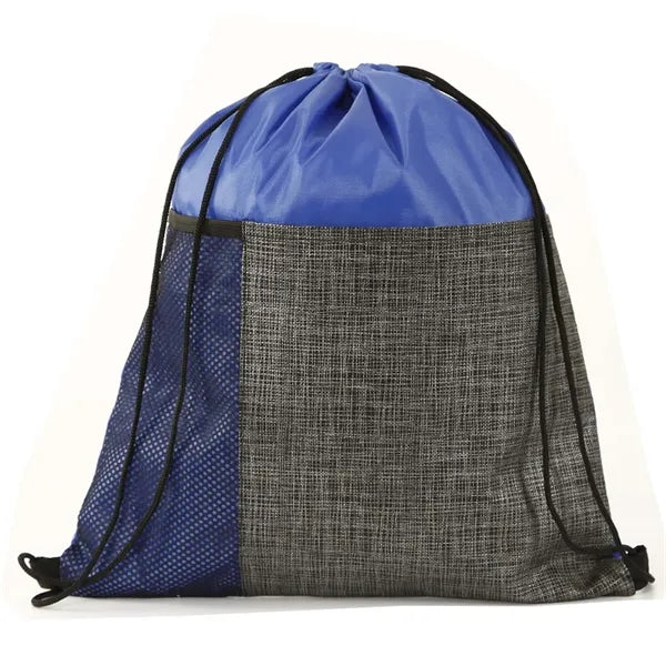 Etched Pocket Drawstring Sportpack