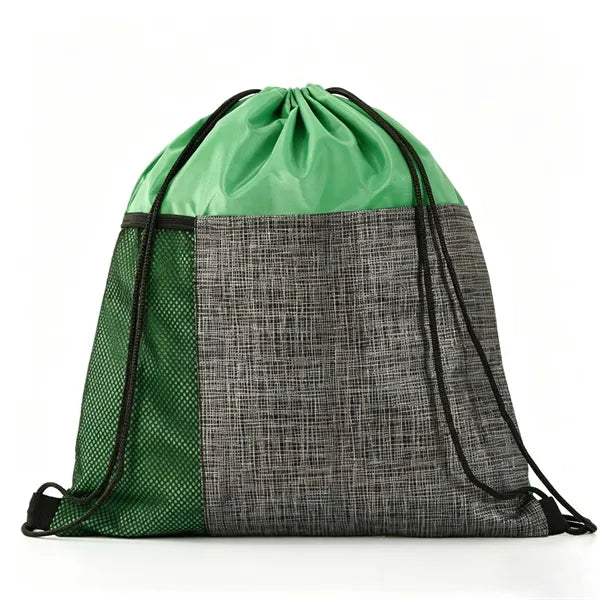 Etched Pocket Drawstring Sportpack