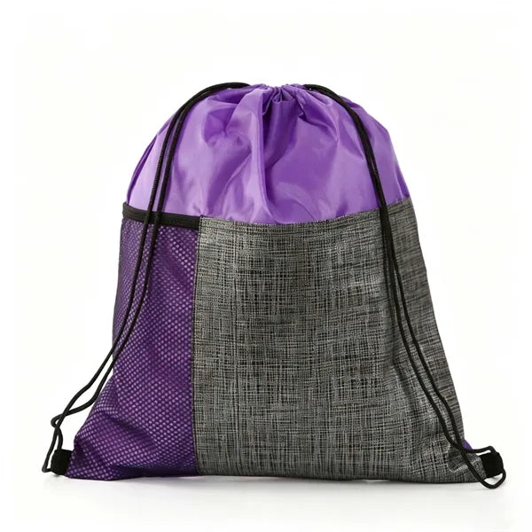 Etched Pocket Drawstring Sportpack