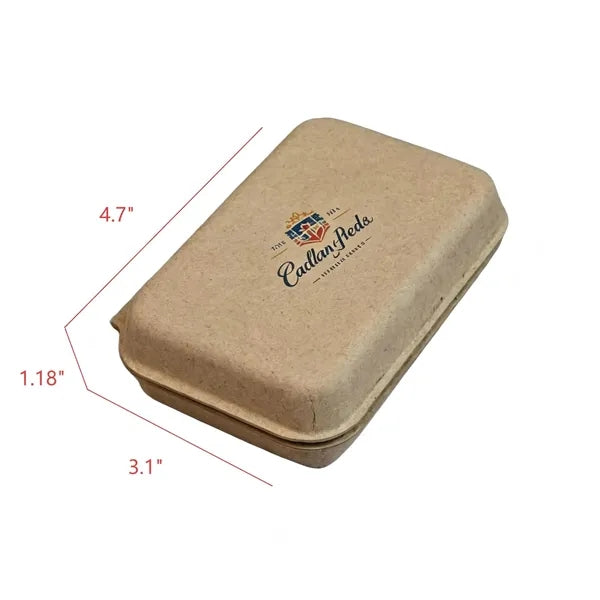 EcoFriendly Custom Logo Recycled Paper Gift Box
